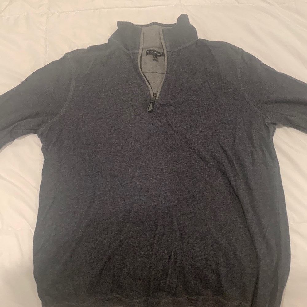 Banana Republic Men’s Large 3/4 Zip Sweater